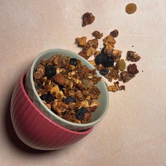 Apple & Raisin Cinnamon Granola by Crumb & Slice