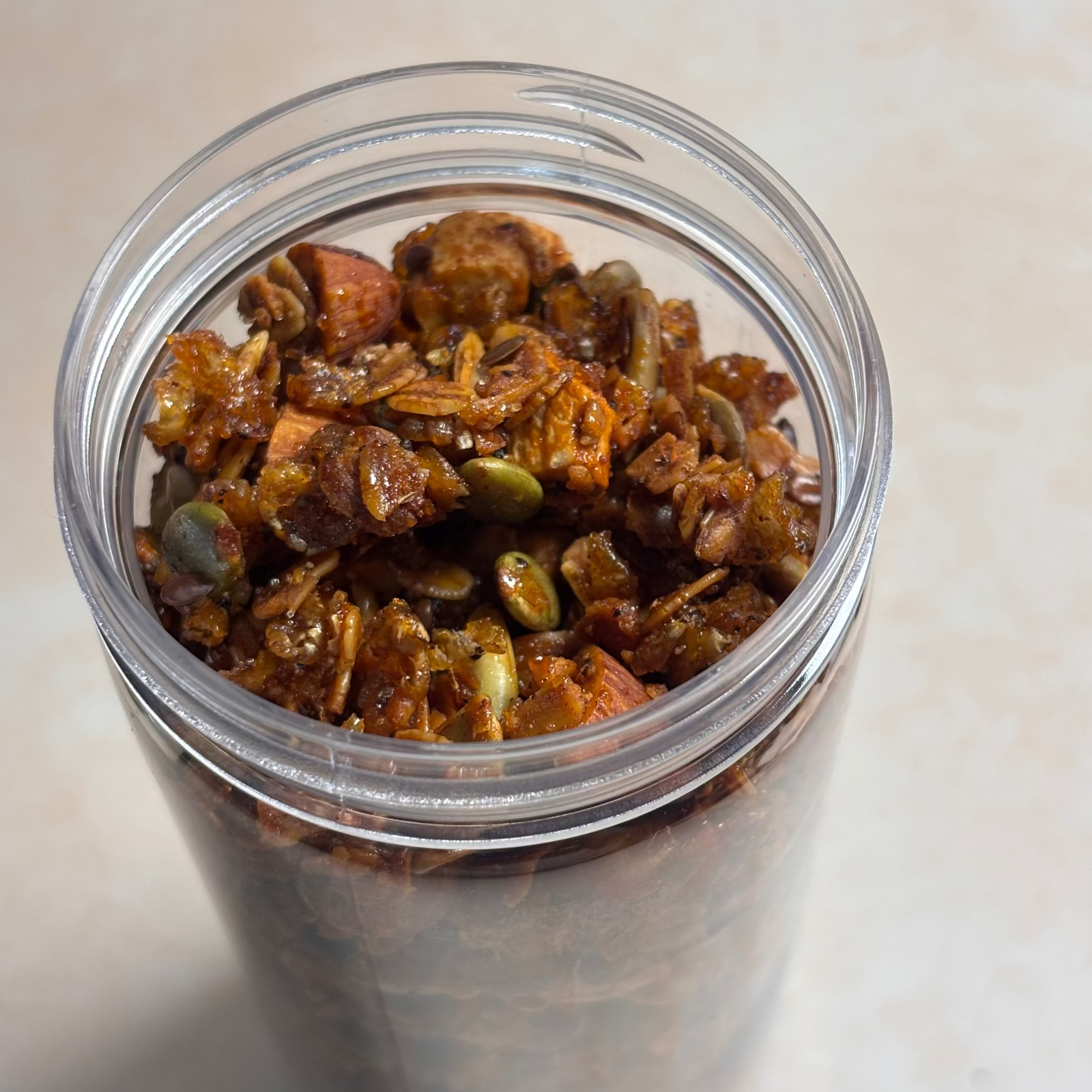 Fiery Peri-Peri Granola by Crumb & Slice