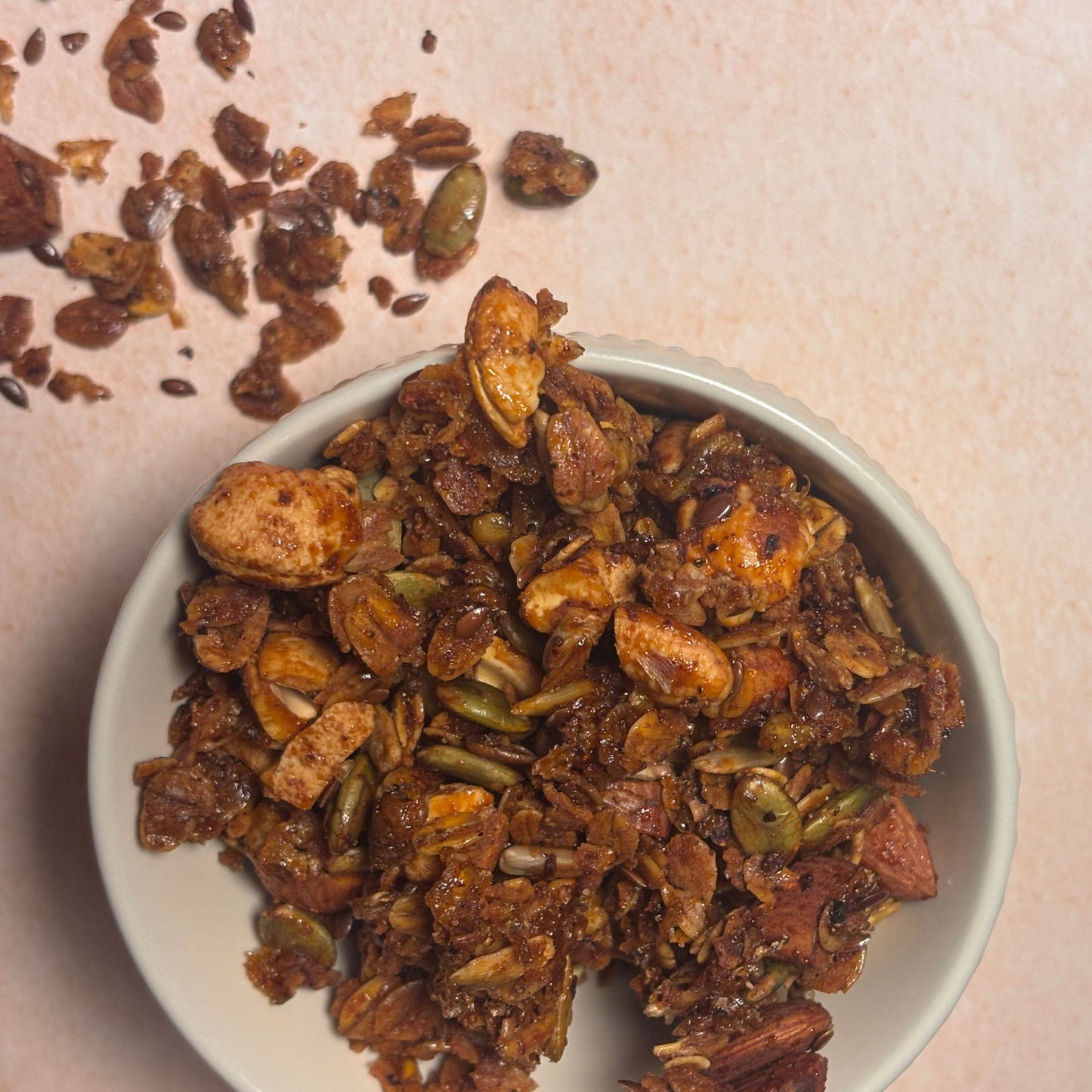 Fiery Peri Peri Granola by Crumb & Slice